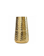Handcrafted Hammered Vase for Flowers, Tabletop & Home Decor