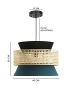 Artistic Rattan Pendant Lamp for Living Space and Dining Area