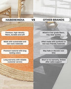 Handcrafted Natural Yellow Round Jute Carpet For Dining Space