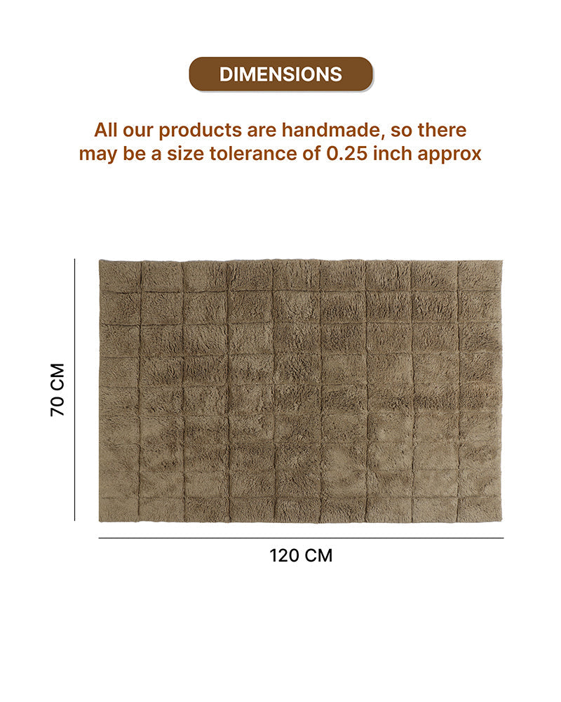 Decorative Bedside Runner Rug for Bedroom Floor and Home Styling