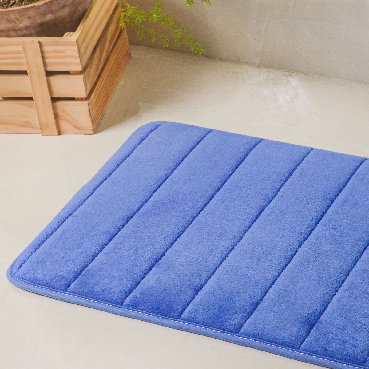 Door Mat Dark Blue Nestasia