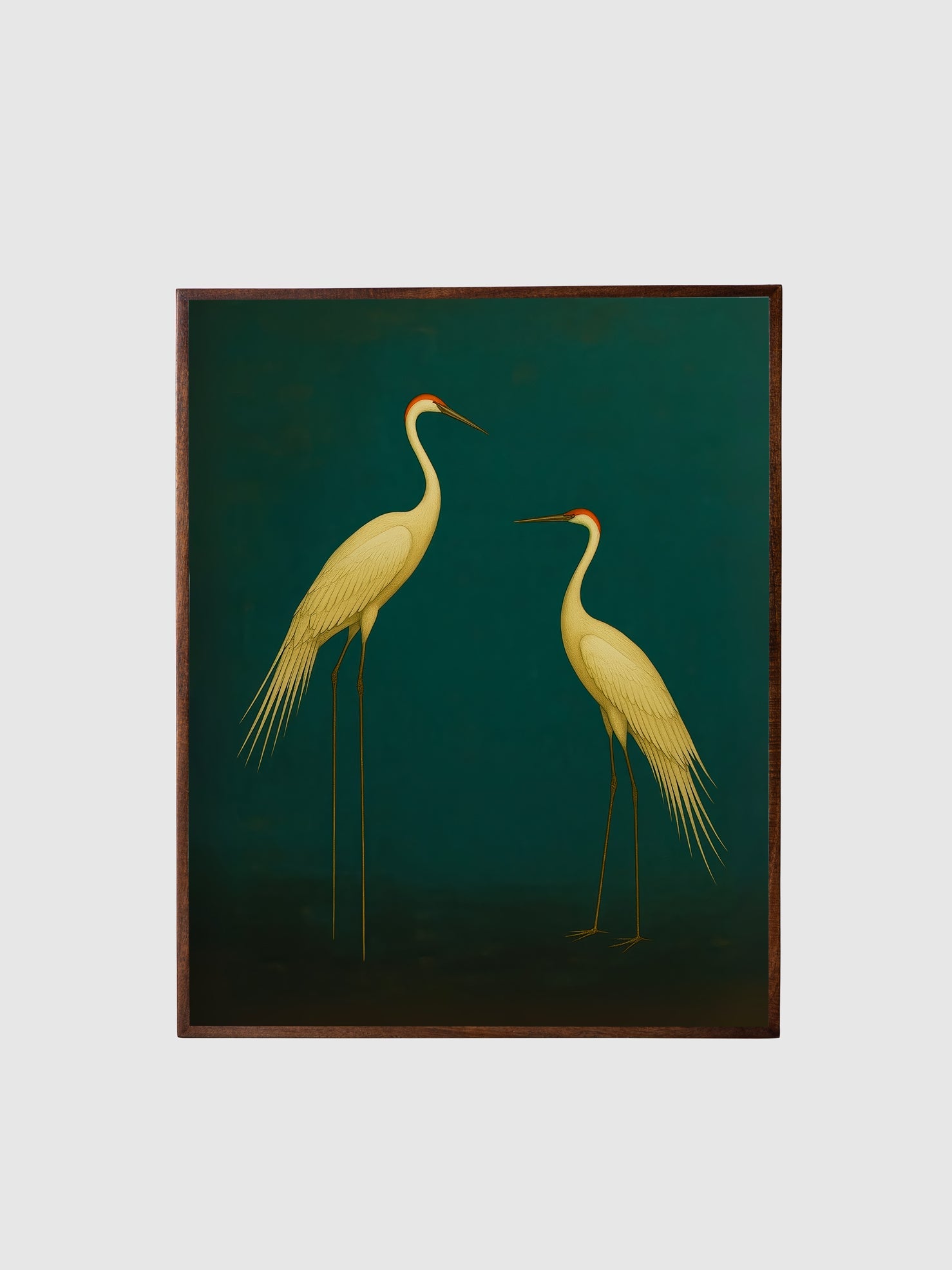 The Eternal Pair | Printed Canvas Wall Art Contrast Living