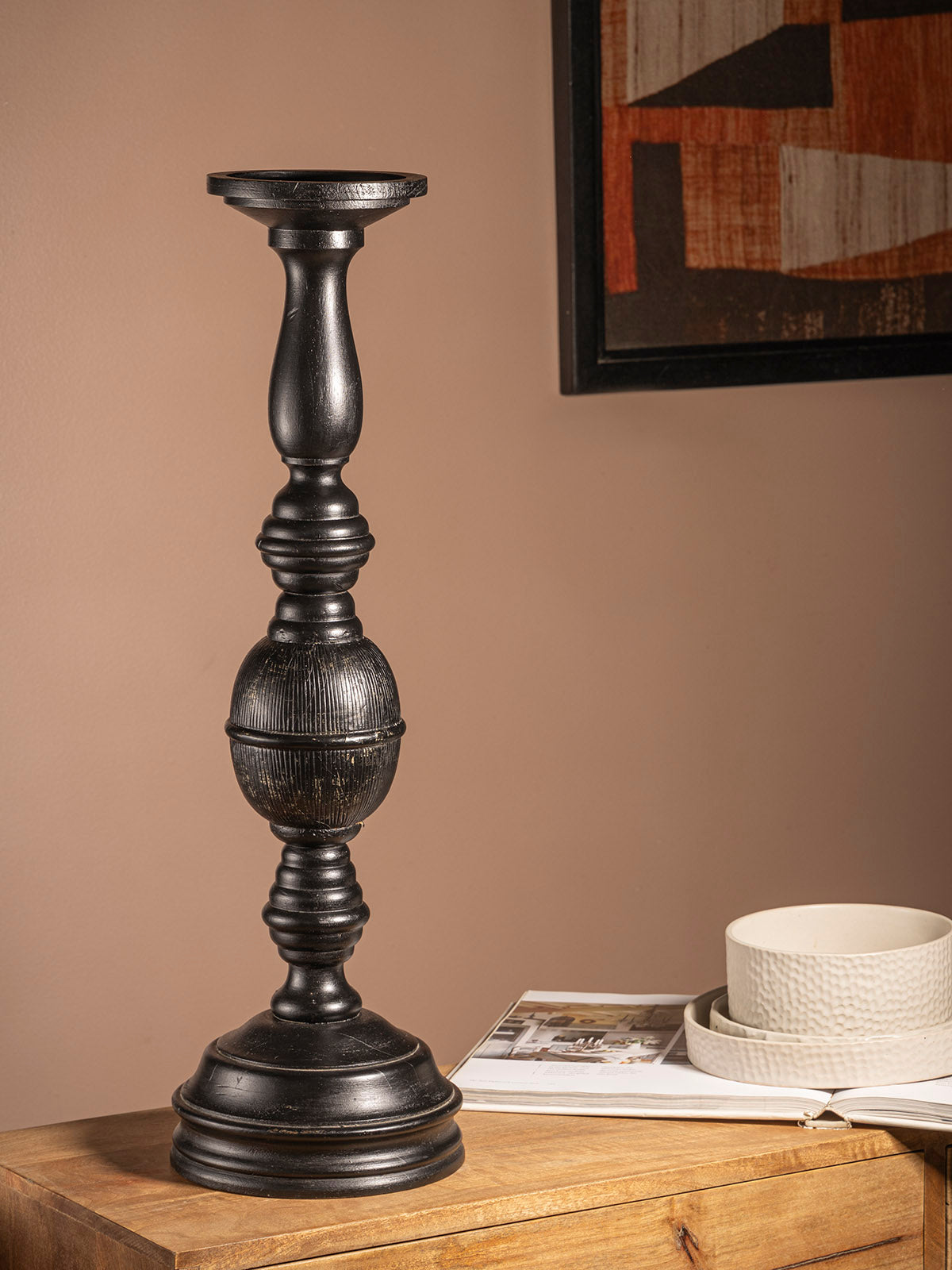 Matera Candle Holder Contrast Living