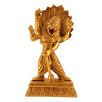 ARTVARKO Brass Narasimha Murti Fourth of The 10 incarnations (Avatars) of Lord Vishnu Statue Showpiece for Home Puja Pooja Room Temple Mandir Decor 11 Inches