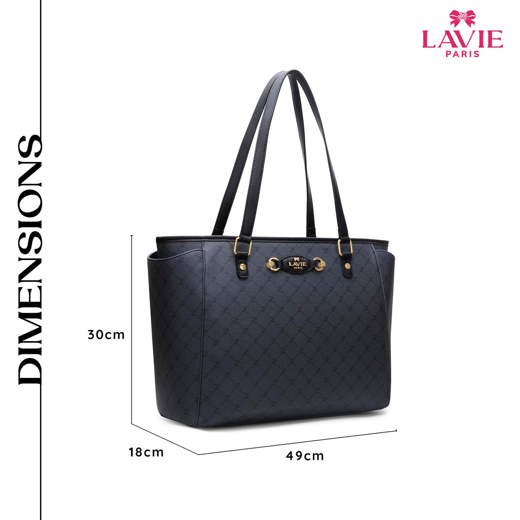 LAVIE PARIS Women's Adele 15 Inch Laptop Tote Handbag | Tote Bag for Work | Ladies Purse | Stylish Shoulder Bag | Gift for Women