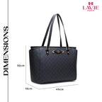 LAVIE PARIS Women's Adele 15 Inch Laptop Tote Handbag | Tote Bag for Work | Ladies Purse | Stylish Shoulder Bag | Gift for Women