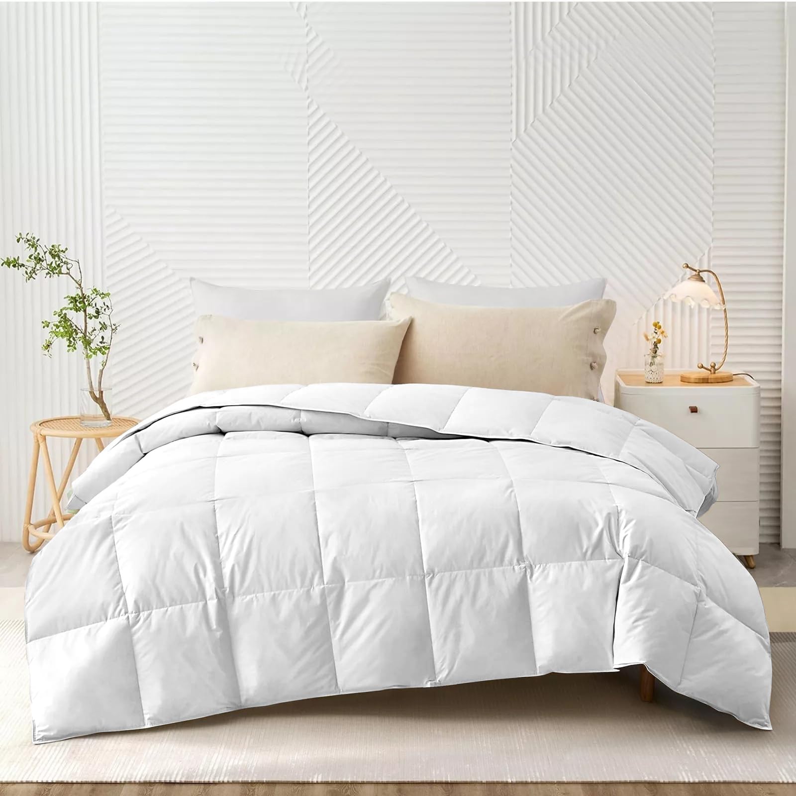 AYANSHI BEDDING Super Soft 100 GSM Ac Blanket/Ac Comforter Single Bed Summer Comforter Microfibre Lightweight (60 X 90 Inches) - Single Bed Comforter - White Color Kafalo