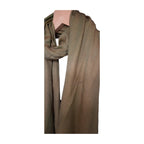 Graziemille Pure Pashmina For Women MILITARY GREEN XL