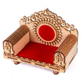 MS ENTERPRISE Art and Craft Wooden Temple Beautiful Plywood Mandir Pooja Room Home Decor Office (Traditional)
