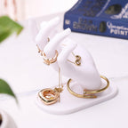Artsycollection® 3D Human Hand Jewelry Tray – Eco-Friendly White Multi-Utility Organizer & Decorative Holder | Biodegradable 3-PLA Filament Home & Office Décor