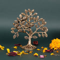 Svarup Brass Kalpavriksha Tree kalpvriksh Showpiece Fengshui Vaastu Tree of Life Good Luck Gift 15 cm.