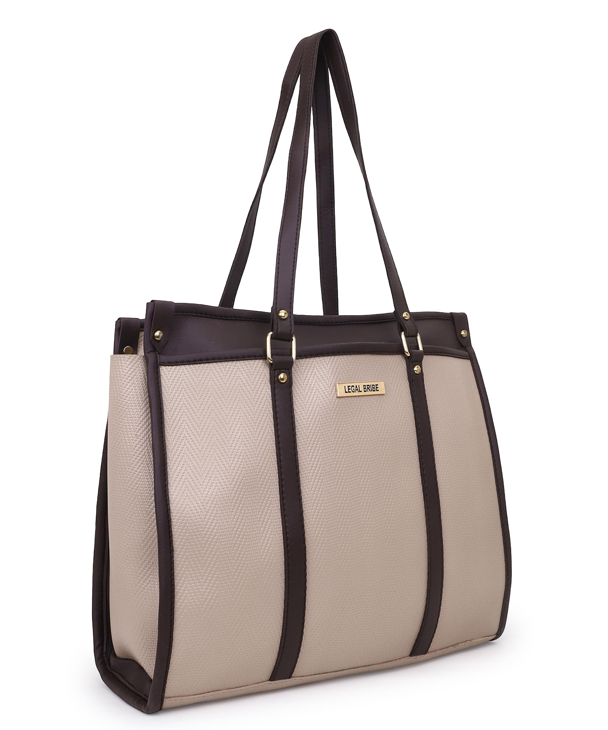 LEGAL BRIBE Stunning Tote Bag (Cream)