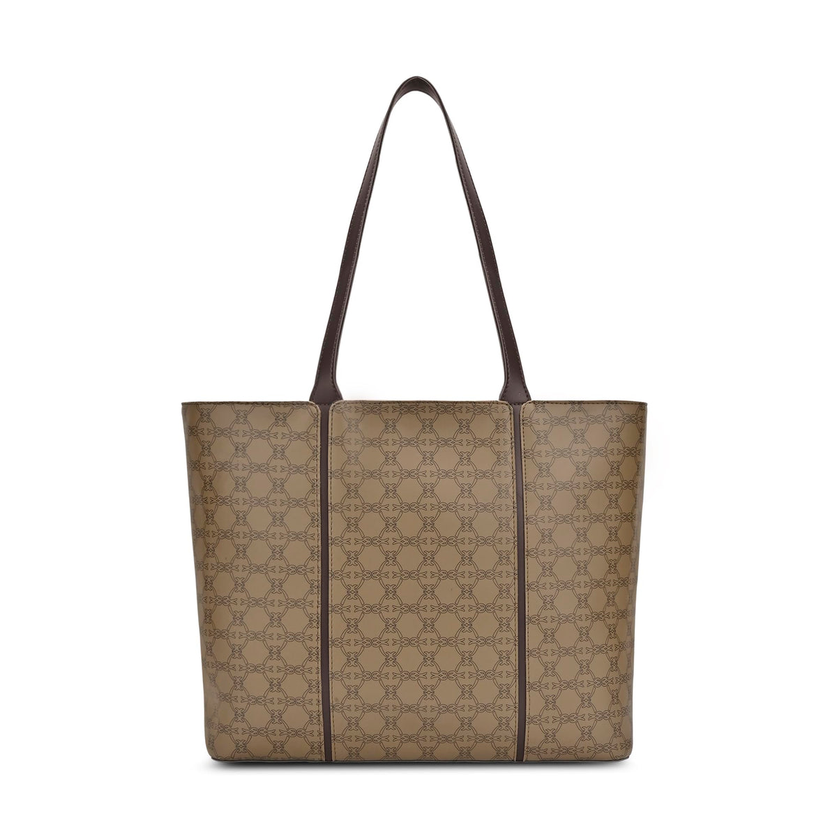 Lavie Women's Mono Neghan Monogram Print Tote Bag for Women | Tote Bag for Work | Ladies purse | Stylish Shoulder Bag | Gift for Women