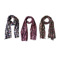 Multicolor Printed Fancy Stole/Scarf/Chunni for Girls – Pack of 3 | Lightweight & Comfortable for All Seasons
