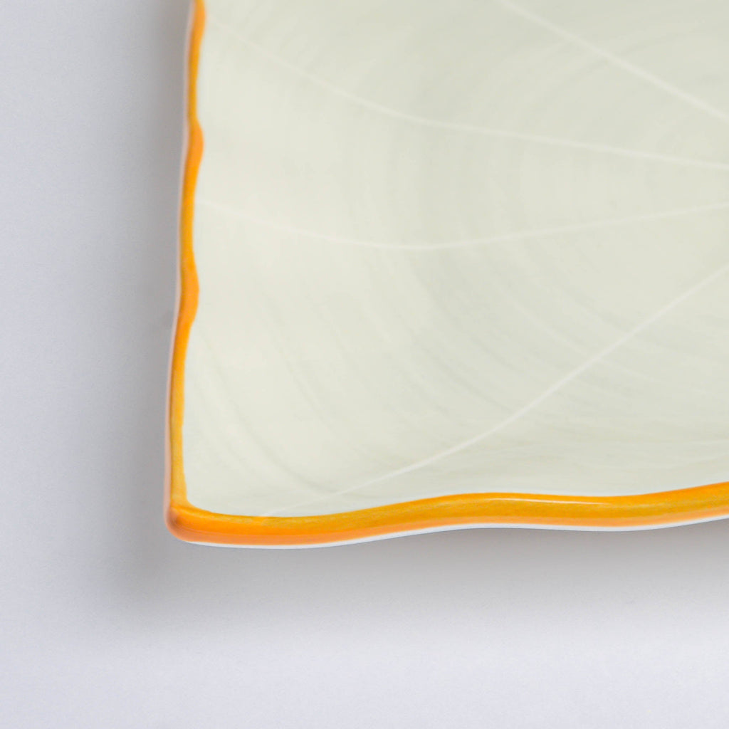 Willow Light Grey Square Snack Plate 7.5 inch Nestasia