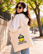 CANVAS COTTON TOTE BAG DESIGN AEROPLANE MODE