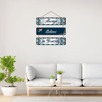 Artvibes Always Believe in Yourself Decorative Wall Art | Quotes Decor Item | Motivational Wall Decor | Wall Accent | Graphic Art | Gift Items | Office Wall Decoration Items (WH_5311N)