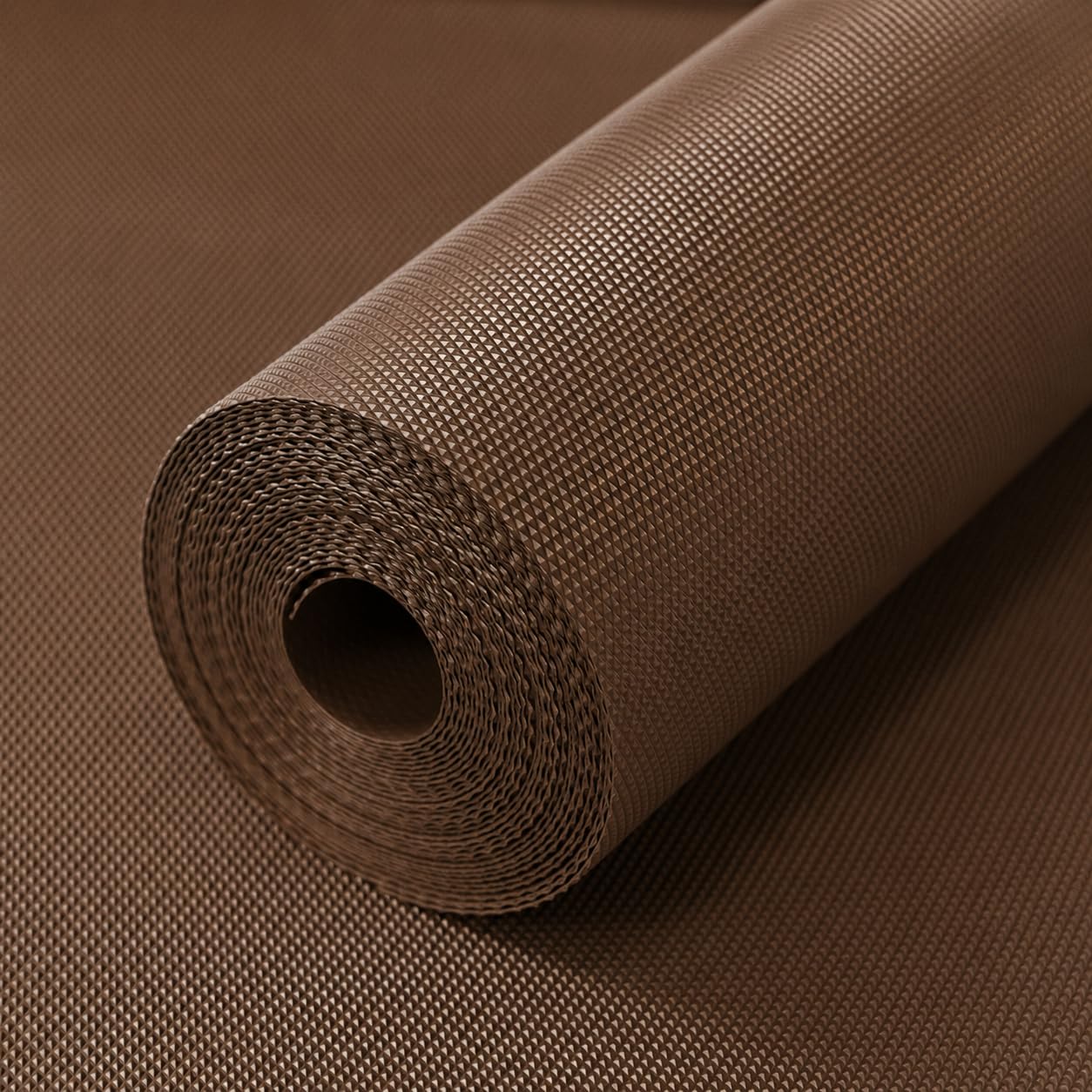 LAXIS Anti Slip Mat for Kitchn | Durable Drawer Liners (60 cm x 10 m) Brown Kafalo