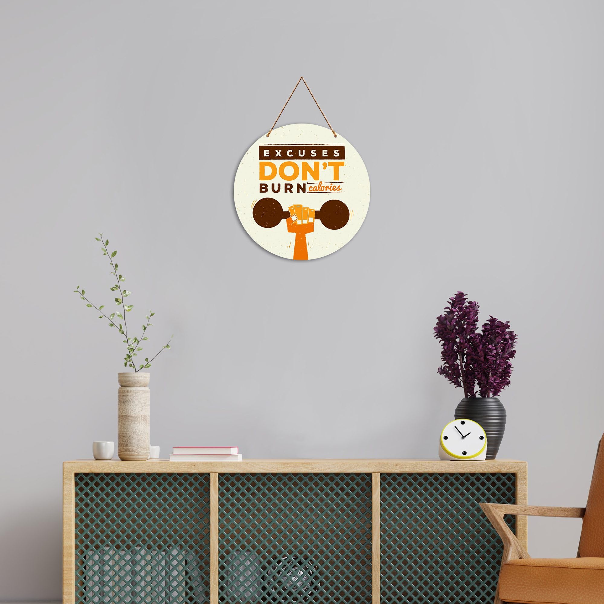 Artvibes Wall Hanging Home Decorative Wall Art for Living room | Bedroom | Gifts | Wall Hanger for Decoration | Modern Decor | Artwork | Wall Sculpture | Signs & PlaquesArt Print (WH_4004NR)