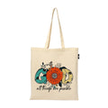 VVWV Tote Bag | 100% Organic Cotton Shopping | Grocery | Tote Bag Women Office College Grocery Vegetable Bags Market, Canvas Tote Bag 15kgs Capacity 13 x 15.7 Inch (God Quotes)