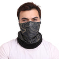 Coreteq Multifunction Polar Fleece Neck Warmer Gaiter Face Cover for Men and Women (Psy Green)