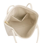 Madak Retail Large Tote Bag for Women | Womens Shoulder Bag for Work, Travel | Office Bag for Women Stylish (Cream)