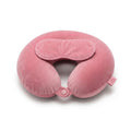 Trajectory® Travel Neck Pillow with Sleeping Eye Mask Combo for Travelling and Sleeping in Airplane Flight, Cab, Car, Train, Bus for Men and Women Blue(As seen on Shark Tank)