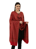 Pashmoda Women Aaraish Kashmiri Royal Paisley Design Jamawar Shawl (Size: 101 X 203 Cms)