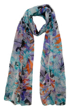 MAGIC Printed Combo Scarfs for Girl's, Ladies and Women Light Weight and Soft Poly Cotton Fabric Scarves (Multicolor,S05-(Pack of 6)