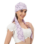 The Headscarves Cotton Printed Headscarf for Women – Soft Chemo Headwear, Stylish Hijab Cap, Breathable Headwrap for Hair Loss, Modest Fashion Scarf & Cancer Turban