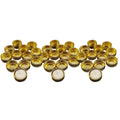 MILAPARK CRAFTS 36 Pcs Gold Tealight Candle Holder Stands – Round Diya Stand for Pooja Thali Decoration, Festivals, Weddings, Anniversary & Christmas Décor (36)