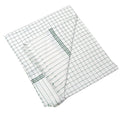 ans Heavy Quality Single Bed Top Sheet 60 * 99 Inches Soft Thin Summer Blanket/AC Blanket/Travel Blanket Set of 2 (Green Checkered Topsheet) Kafalo