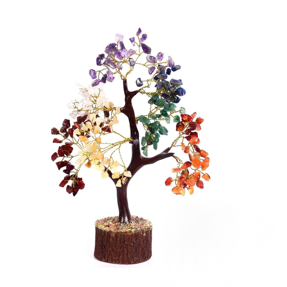 Wonder Care Crystal Tree for Home Decorations and Healing Stones Room Crystal Decor [Multi Crystal 150 Beads