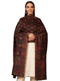 Pashmoda Women Gulraiz Kaani Wool Blend Kashmiri Shawl (Size: 40x80in, 101x203cm) RSS43