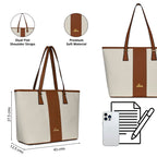 Lavie Women's Sherry Tote Handbag | Tote Bag for Work | Ladies Purse | Stylish Shoulder Bag | Gift for Women | Rakhi Gift for Sister