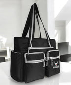 ARMODA Multipurpose Women Shoulder And Classic Tote Bag (Black)