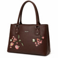 Siza Stylish Premium Women’s Handbag, Tote Bag Purse for Office, Party (Brown)