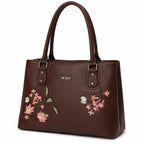 Siza Stylish Premium Women’s Handbag, Tote Bag Purse for Office, Party (Brown)