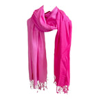 Graziemille Pure Pashmina For Women Ombre Lipstick graded XL