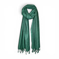 STOLE STUDIO Elegant Luxurious Sequence Viscose Stole Scarf (Dark Green)