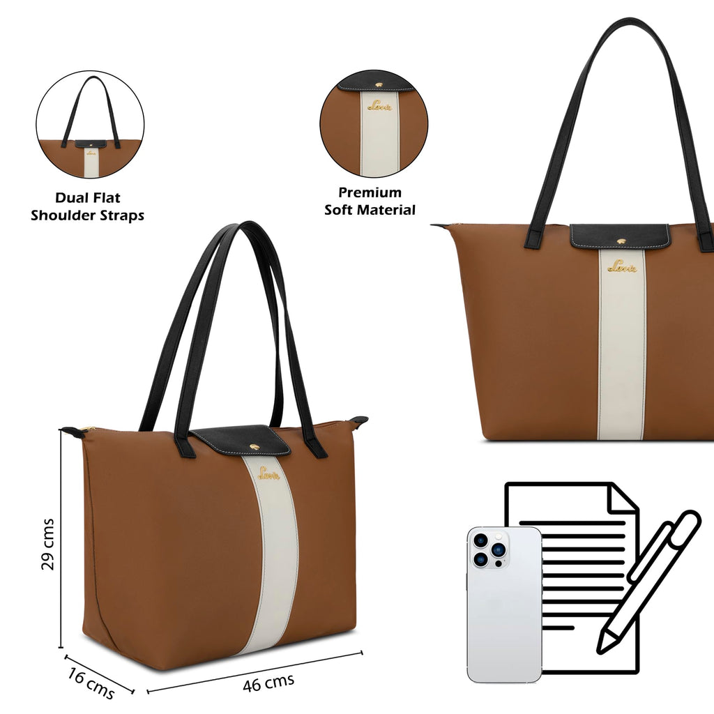 Lavie Women's Vincy Tote Bag | Tote Bag for Work | Ladies Purse | Stylish Shoulder Bag | Gift for Women