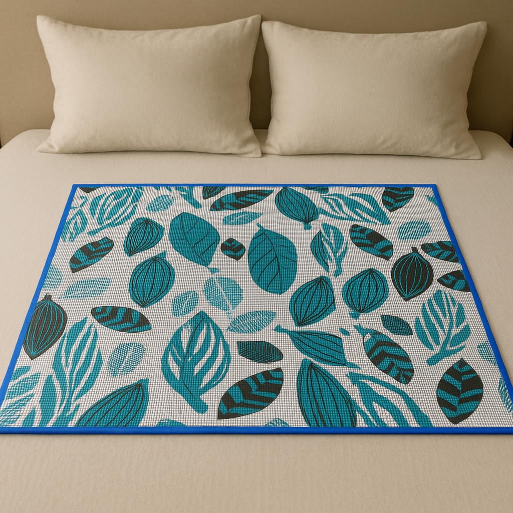 Basement To Attic Decor Waterproof Non-Slip Food Mat for Bed,Bed Server Food mat,Durable and Easy to Clean,36x36inch (DESIGN05) Kafalo
