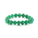 LIFE CHANGING ASTRO Natural Green Aventurine Quartz Bracelet for Men & Women, Healing Crystal Beaded Bracelet for Luck, Prosperity & Emotional Balance, Spiritual Energy Stone by Acharya Lavbhushan Ji