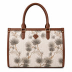 bhoofi Handbag for Women | Office Tote Bag with Laptop Compartment | Large Capacity Jute & Vegan Leather Shoulder Bag | Stylish Work Bag for Office, College & Travel | Fits up to 15.6 Inch Laptop