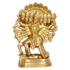 ARTVARKO Brass Kali Maa Murti Maha Kali Mahakali Kalika Maa Statue Sculpture Idol Puja Murti 6 Inch.
