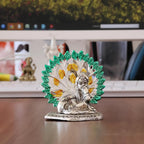 KridayKraft Elegant Matki Krishna Murti – Divine Matki Krishna Idol for Home & Office Décor, Intricately Designed Pooja Statue & Spiritual Showpiece for Living Room, Bedroom, Temple (Silver)
