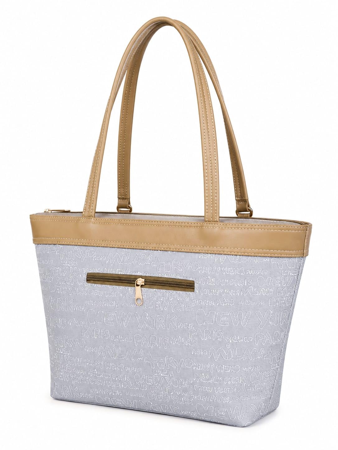 OPULLENT Large Capacity Tote Bag For Women, Olive Oil