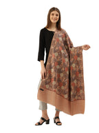 Pashmoda Women Gulzaar Pure Wool Aari Embroidered Shawl (Size : 101X203 CM)