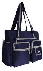 ARMODA Multipurpose Women Shoulder Shoulder Tote Bag (Blue)
