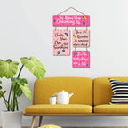 Artvibes Never Stop Dreaming Printed Wooden Wall Hanging | Office Paintings For Wall | Motivational Wall Decor | Wall Poster | Graphic Art | Gift Items | Office Wall Decoration Items (WH_6501N)